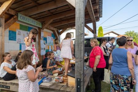 Otroci in mladina so v nedeljo predstavili izdelke sobotnega oratorija